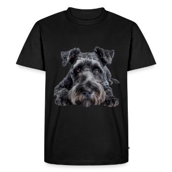 Kerry Blue Terrier - Men's Premium Organic T-Shirt - black - Front - Nico (187cm)