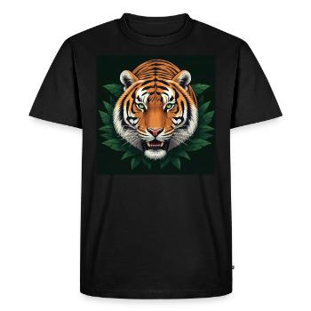 Gemini Generated Image facyo6facyo6facy - Men's Premium Organic T-Shirt - black - Front - Nico (187cm)