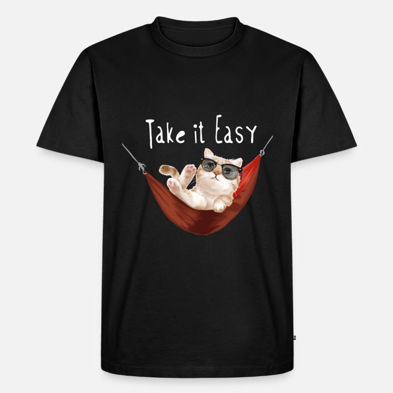 Chat - T-shirt Premium bio Homme - noir