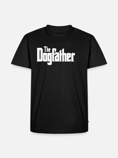 Dogs father - Men's Premium Organic T-Shirt - black
