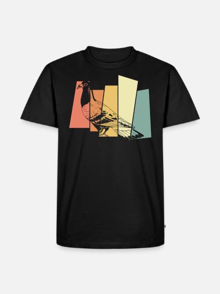 Pigeon - T-shirt Premium bio Homme - noir