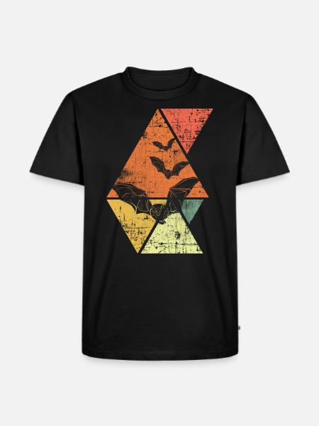 Bats - Men's Premium Organic T-Shirt - black