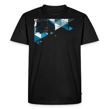 Bus - T-shirt Premium bio Homme - noir - Devant - Nico (187cm)