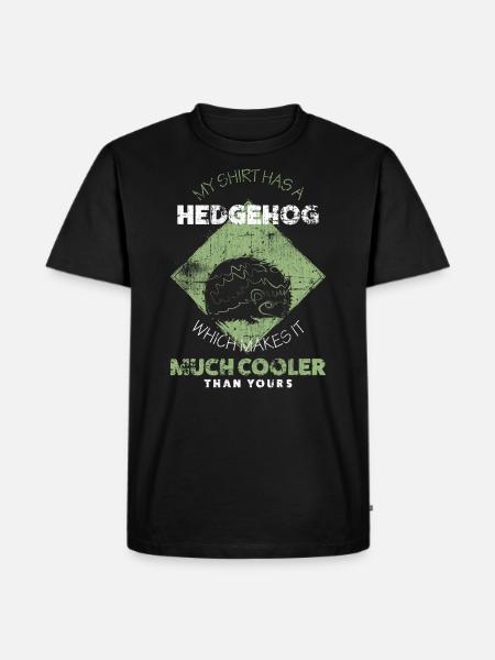 Hérisson - T-shirt Premium bio Homme - noir