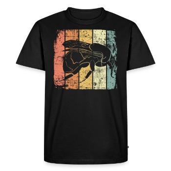 Hummel Protection de l’environnement - T-shirt Premium bio Homme - noir - Devant - Nico (187cm)