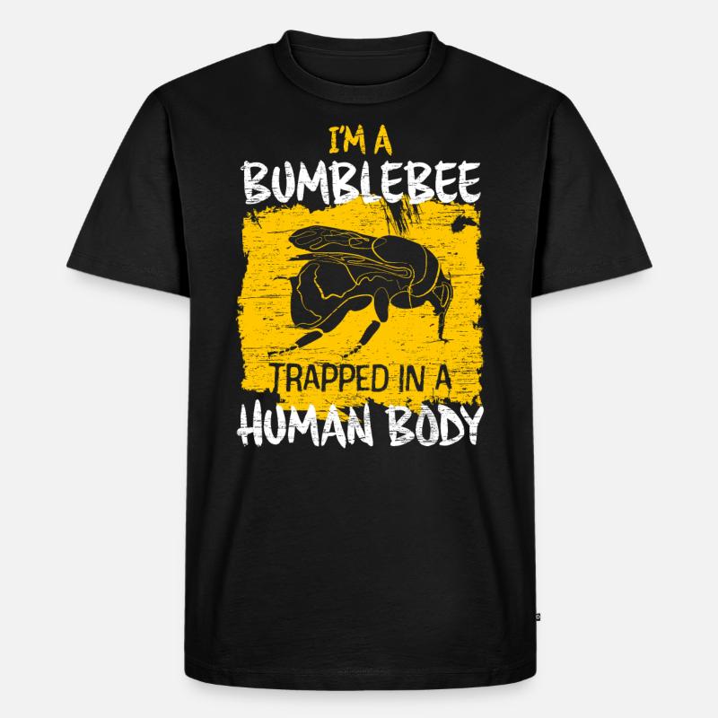 Hummel - Männer Premium Bio T-Shirt - Schwarz