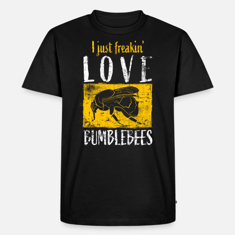 Hummel - Männer Premium Bio T-Shirt - Schwarz