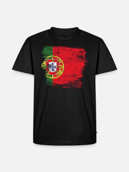 Portugal - Men's Premium Organic T-Shirt - black
