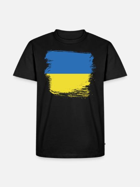 Ukraine - Men's Premium Organic T-Shirt - black