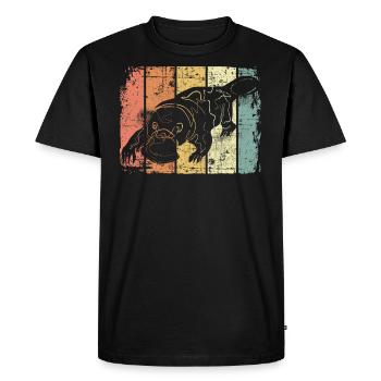 Becs d’Australie - T-shirt Premium bio Homme - noir - Devant - Nico (187cm)