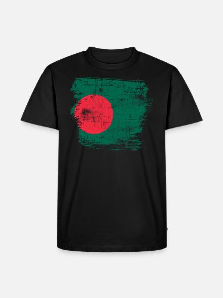 Bangladesh - T-shirt Premium bio Homme - noir