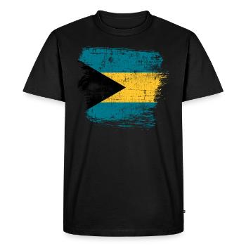 Bahamas - T-shirt Premium bio Homme - noir - Devant - Nico (187cm)