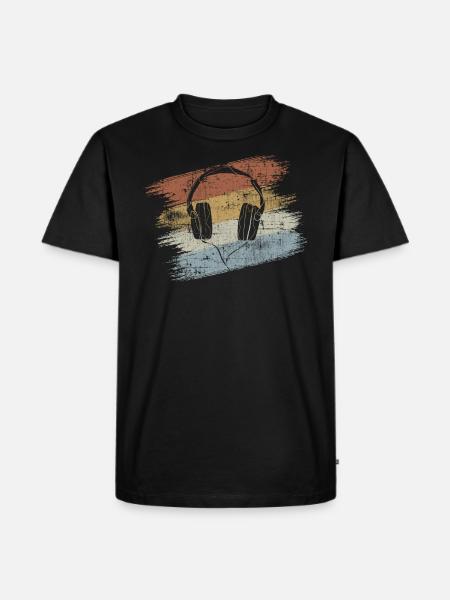 Musique - T-shirt Premium bio Homme - noir