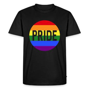 Pride gay gay lesbian lgbt shirt - Men's Premium Organic T-Shirt - black - Front - Nico (187cm)