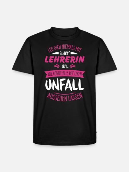 Teacher - Men's Premium Organic T-Shirt - black