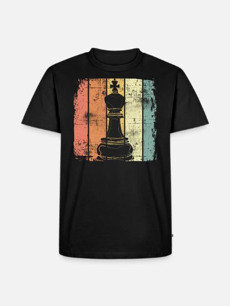 Échecs - T-shirt Premium bio Homme - noir