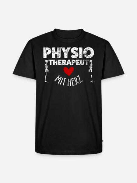 Physiotherapist - Men's Premium Organic T-Shirt - black