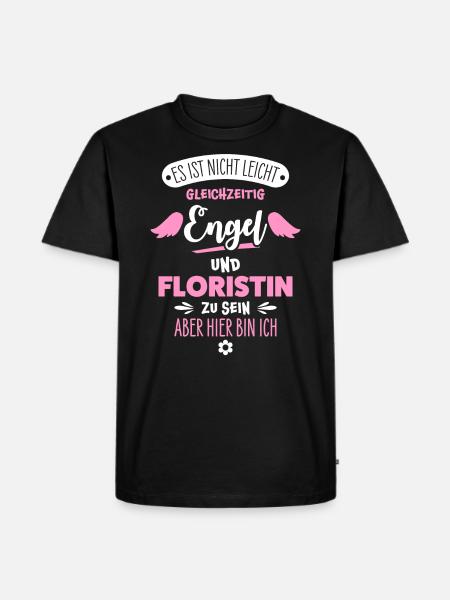 Floristin - Männer Premium Bio T-Shirt - Schwarz