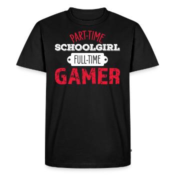 Schülerin Parier Gamer - T-shirt Premium bio Homme - noir - Devant - Nico (187cm)