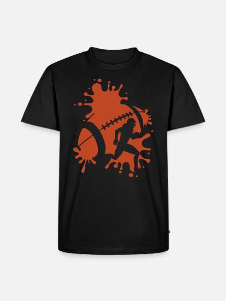 Rugby - T-shirt Premium bio Homme - noir