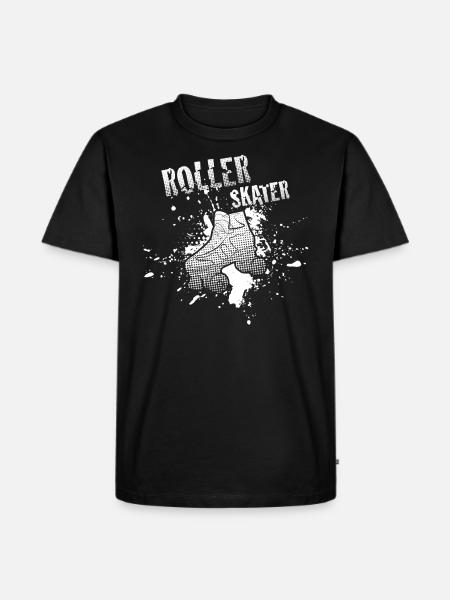 Roller skating Roller skating - Men's Premium Organic T-Shirt - black