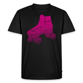 Roller skating Roller skating - Men's Premium Organic T-Shirt - black - Front - Nico (187cm)