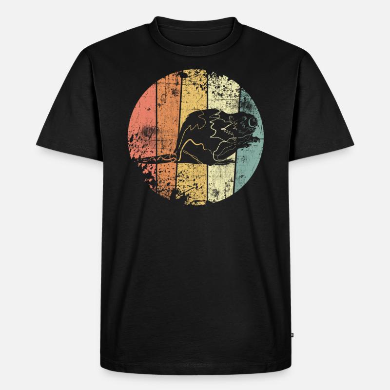 Biber - Männer Premium Bio T-Shirt - Schwarz