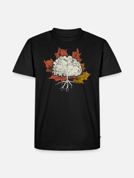 Tree - Men's Premium Organic T-Shirt - black