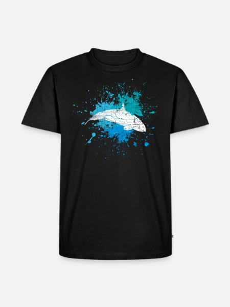 Killer whale - Men's Premium Organic T-Shirt - black