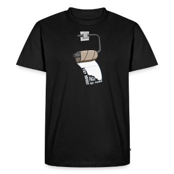 Error 404 Page Not Found. IT Browser Design - Men's Premium Organic T-Shirt - black - Front - Nico (187cm)