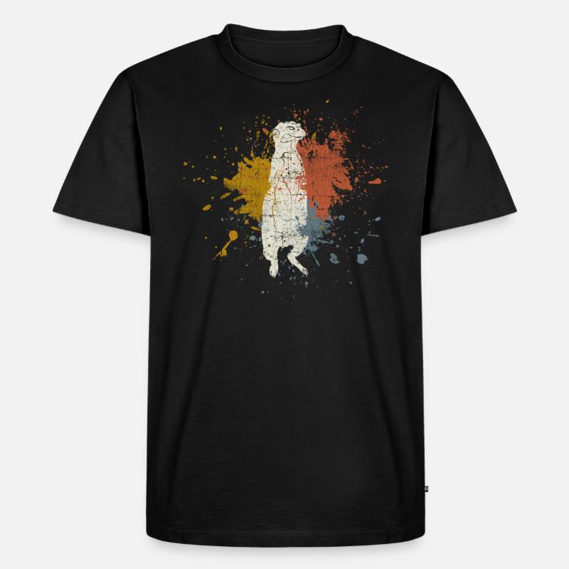 suricates - T-shirt Premium bio Homme - noir