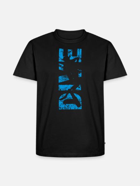 diving - Men's Premium Organic T-Shirt - black