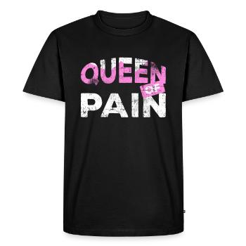 physiothérapeute - T-shirt Premium bio Homme - noir - Devant - Nico (187cm)