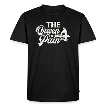 physiothérapeute - T-shirt Premium bio Homme - noir - Devant - Nico (187cm)