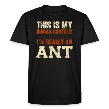 Ants costume - Men's Premium Organic T-Shirt - black - Front - Nico (187cm)