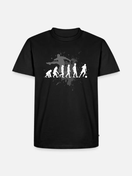 footballeur - T-shirt Premium bio Homme - noir