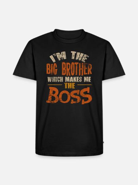 Big Brother - Men's Premium Organic T-Shirt - black