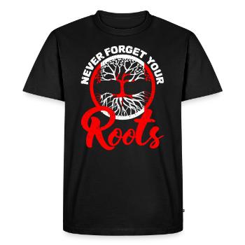 Canada - T-shirt Premium bio Homme - noir - Devant - Nico (187cm)