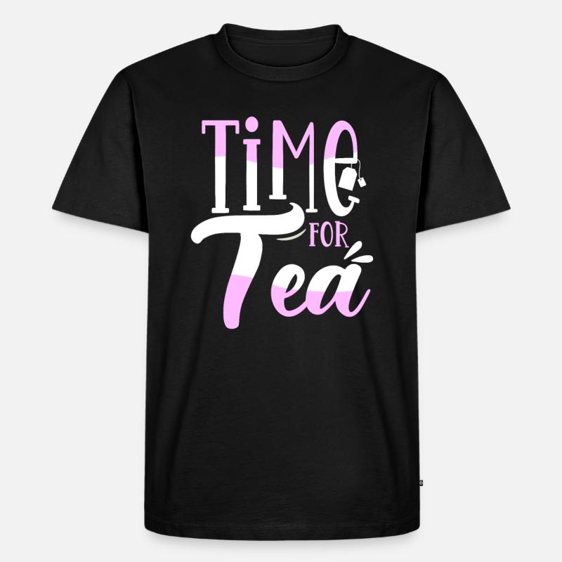 Tee - Männer Premium Bio T-Shirt - Schwarz