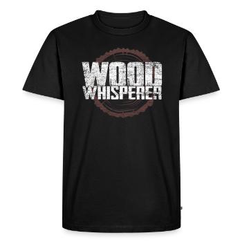 lumberjack - Men's Premium Organic T-Shirt - black - Front - Nico (187cm)