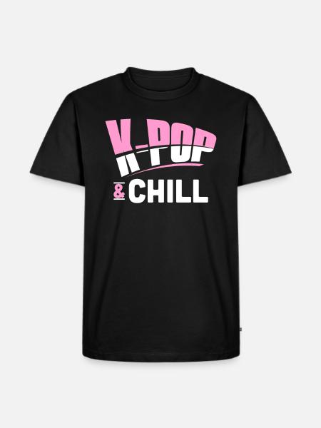 K-Pop - Men's Premium Organic T-Shirt - black