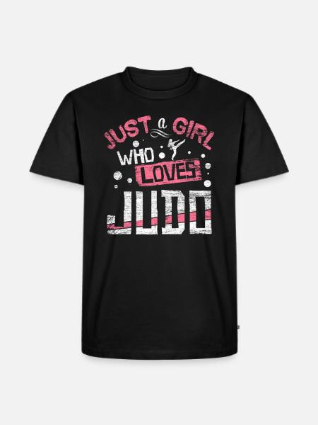 Judo fighter - Men's Premium Organic T-Shirt - black