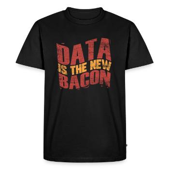 informatique - T-shirt Premium bio Homme - noir - Devant - Nico (187cm)