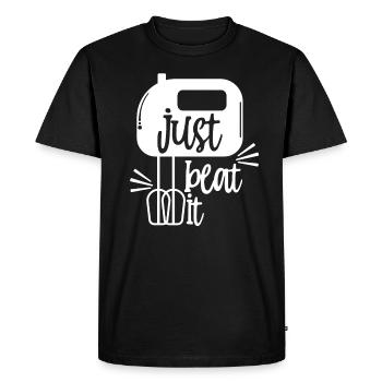 kitchen - Men's Premium Organic T-Shirt - black - Front - Nico (187cm)