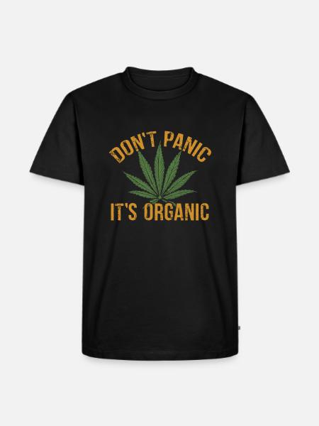 cannabis - T-shirt Premium bio Homme - noir