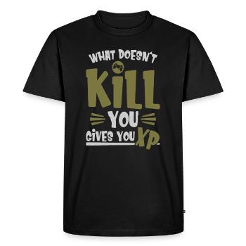 Gaming - T-shirt Premium bio Homme - noir - Devant - Nico (187cm)