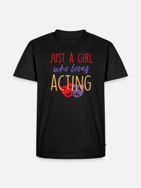 Actrice - T-shirt Premium bio Homme - noir