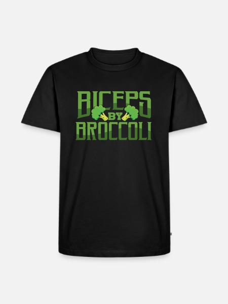 Broccoli fitness - Men's Premium Organic T-Shirt - black