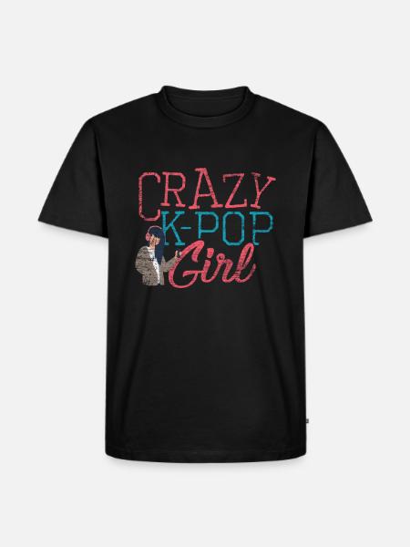 K-POP - Men's Premium Organic T-Shirt - black