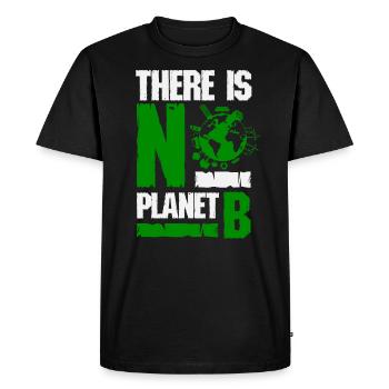 Environmental protection - Men's Premium Organic T-Shirt - black - Front - Nico (187cm)